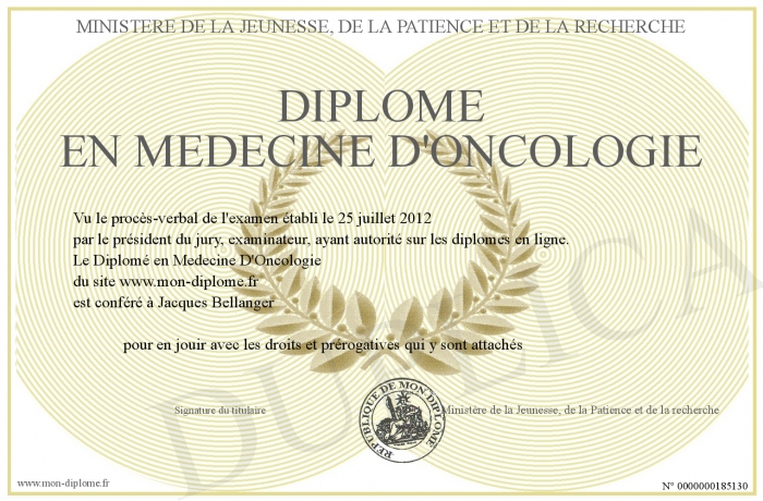 diplome universitaire oncologie